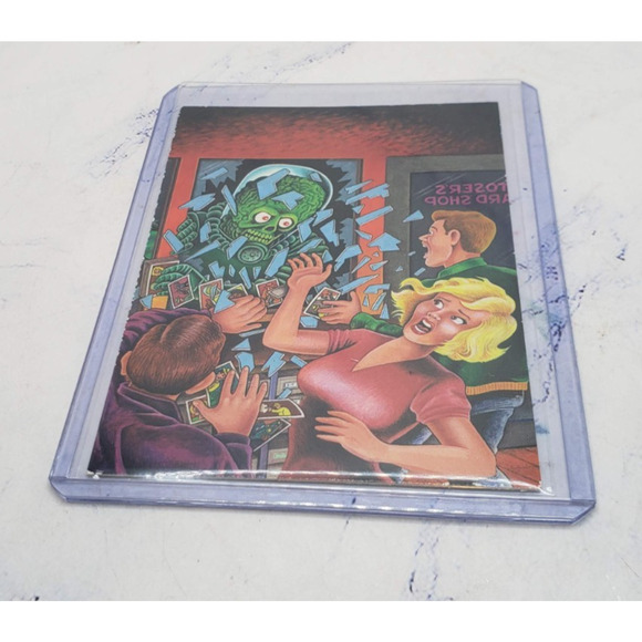 Mars Attacks 1994 Non-Sport Update Homage Promo Card - Picture 3 of 4